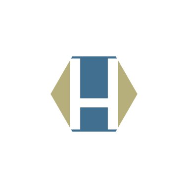 Harf logosunun İllüstrasyon Vektörü grafiği