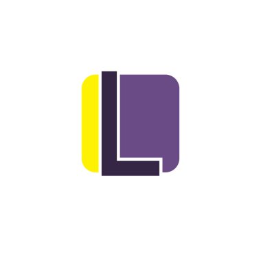 Harf logosunun İllüstrasyon Vektörü grafiği