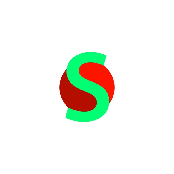 Illustration Vector Graphic Letter Logo Design — 스톡 벡터