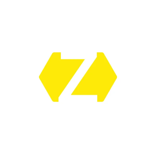 イラスト Z手紙ロゴデザインのベクトルグラフィック — ストックベクタ