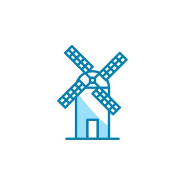 Windmill simge şablonunun Çizim Vektörü grafiği