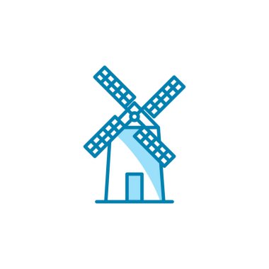 Windmill simge şablonunun Çizim Vektörü grafiği