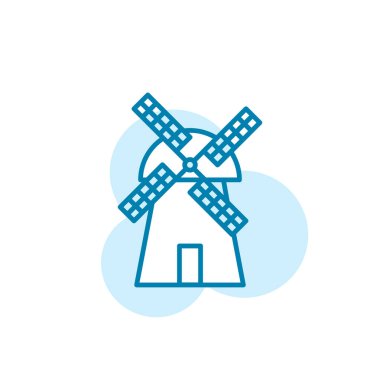 Windmill simge şablonunun Çizim Vektörü grafiği