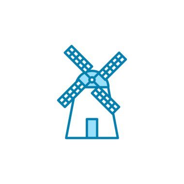 Windmill simge şablonunun Çizim Vektörü grafiği