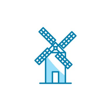 Windmill simge şablonunun Çizim Vektörü grafiği