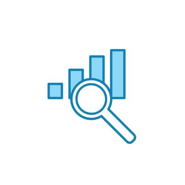 Analiz simgesi şablonunun Çizim Vektörü grafiği