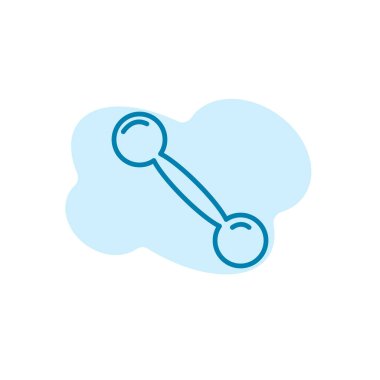 Dambıl simgesinin İllüstrasyon Vektörü grafiği