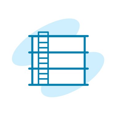 Su deposu simgesinin resimleme Vektörü grafiği