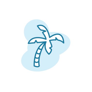 Vektör illüstrasyonu, avuç içi simgesi tasarımı şablonu