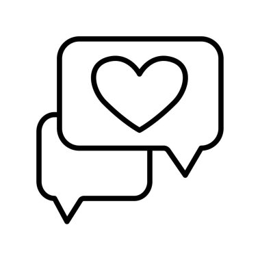 Sevgililer Günü simgesinin İllüstrasyon Vektörü grafiği