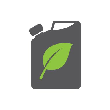 eco fuel icon or logo