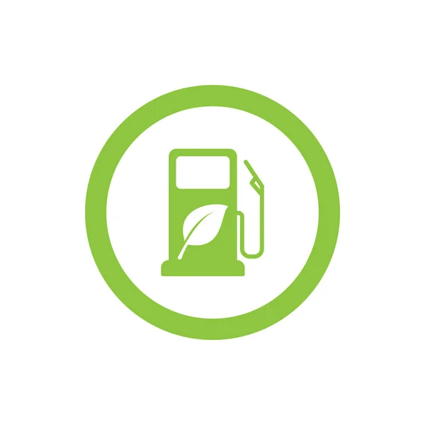 Eco Fuel Icon Logo — Image vectorielle