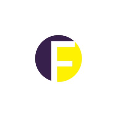 Alfabe harfi logosunun İllüstrasyon Vektörü grafiği