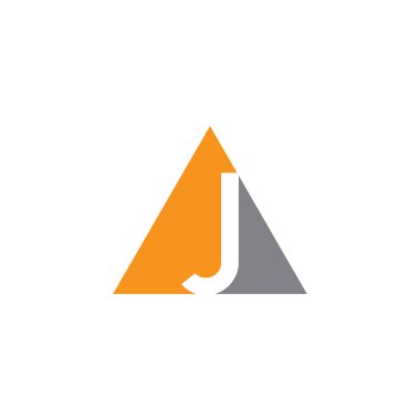 Alfabe harfi logosunun İllüstrasyon Vektörü grafiği