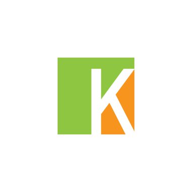 Alfabe harfi logosunun İllüstrasyon Vektörü grafiği