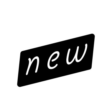 Yeni etiket simgesinin Resim Vektörü grafiği