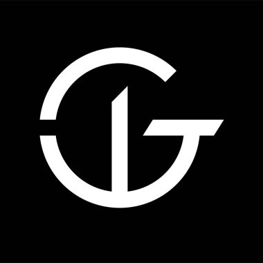 G W dizaynlı harf logosu çizimi