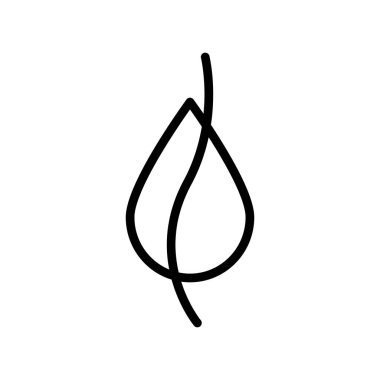 Damla suyu ve kahve tohumu tasarımının grafiği