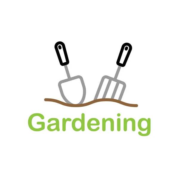 Bahçıvanlık tasarımının İllüstrasyon Vektörü grafiği