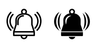 Bell icon illustration vector design template