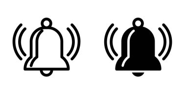 Bell icon illustration vector design template