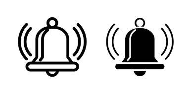 Bell icon illustration vector design template