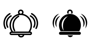 Bell icon illustration vector design template