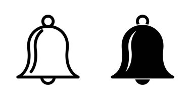 Bell icon illustration vector design template