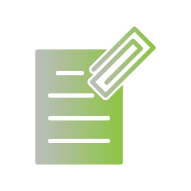 Ataç simgesi illüstrasyon vektör tasarım şablonu 