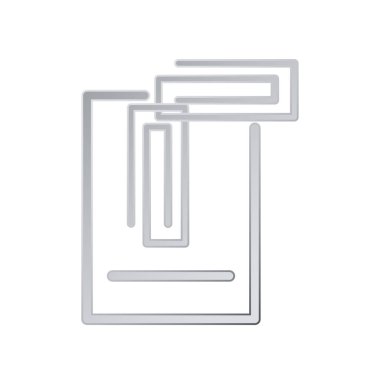 Ataç simgesi illüstrasyon vektör tasarım şablonu 