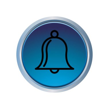 Bell icon illustration vector design template