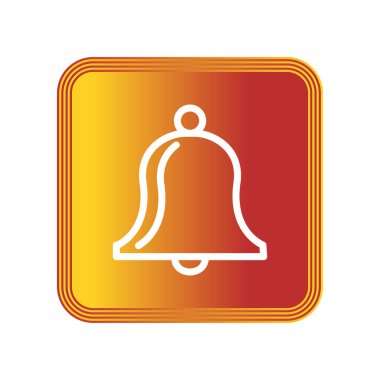 Bell icon illustration vector design template