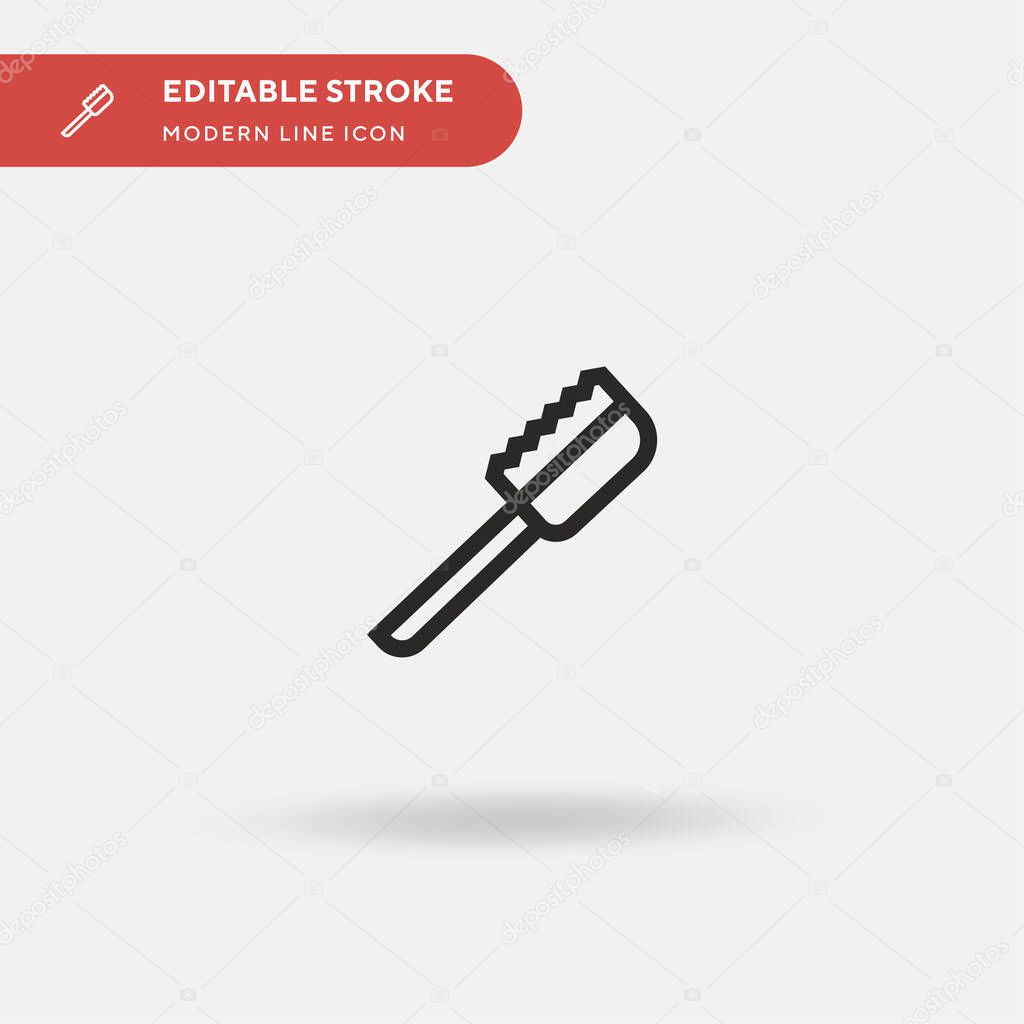 Animals Simple vector icon. Illustration symbol design template for web mobile UI element. Perfect color modern pictogram on editable stroke. Animals icons for your business project