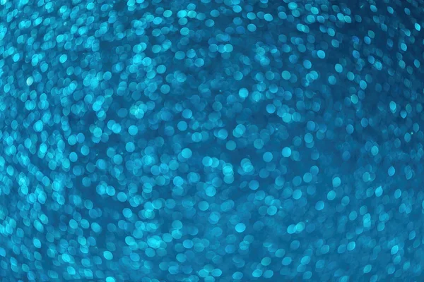 Arka plan Bokeh tasarımı için mavi. Noel ve yeni yıl geçmişi. Soyut.