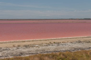Kamboçya 'daki tuz sahalarında tuz işi, Fransa' daki rhone deltası, Avrupa