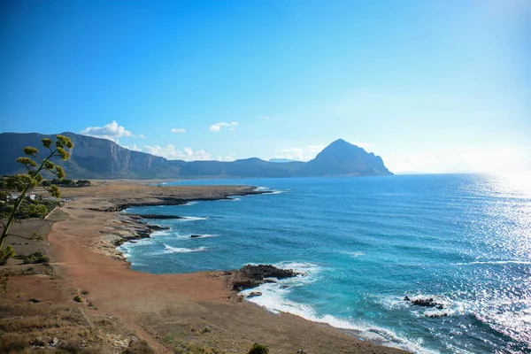 Italiaanse Kliffen Zeldzaam Uitzicht Cape Vaticaan — Stockfoto