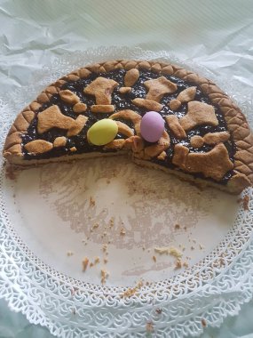 İtalyan pastası. Orijinal oburluk.