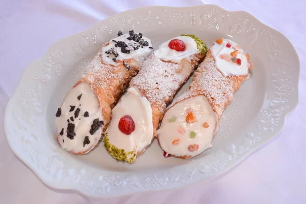 Cannoli siciliano 5 — Foto de Stock