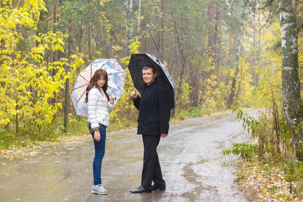 Wandelen in het park — Stockfoto