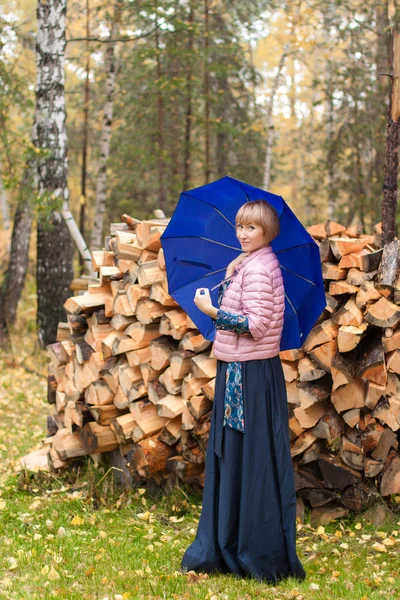 Spaziergang im Park — Stockfoto