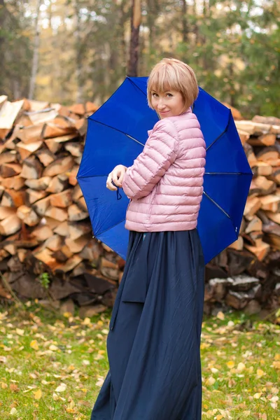 Wandelen in het park — Stockfoto