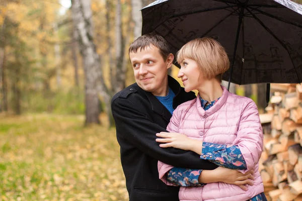 Wandelen in het park — Stockfoto