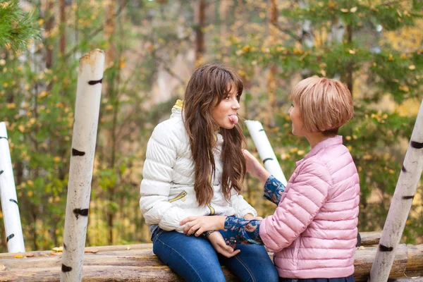 Spaziergang im Park — Stockfoto