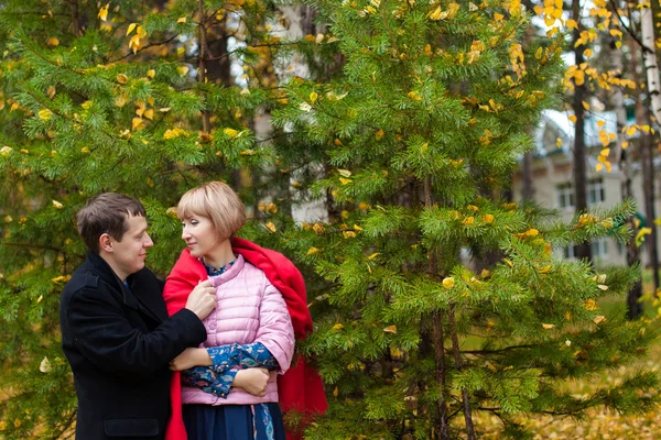 Procházka v parku — Stock fotografie