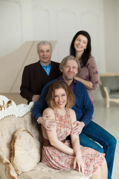 Famiglia forte — Foto Stock