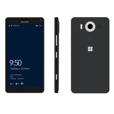 Windows Phone Lumia 950, 950XL clipart