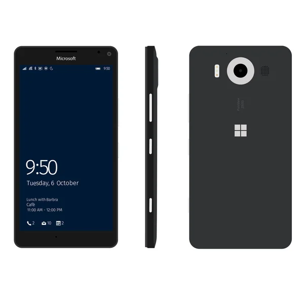 Windows Phone Lumia 950, 950xl — Vetor de Stock