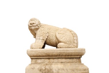 Haechi, Gyeongbokgun, mitolojik bir aslan gibi hayvan heykeli