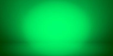 Boş yeşil Studio arka plan, zemin, dijital depo kullan