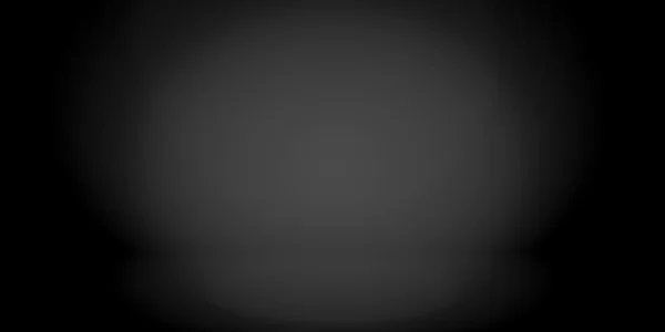 Abstrakta tomma mörka svart gradient luxury Studio fondvägg — Stockfoto